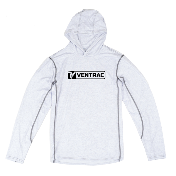 Elite Performance LS Hoodie Product Image on white background