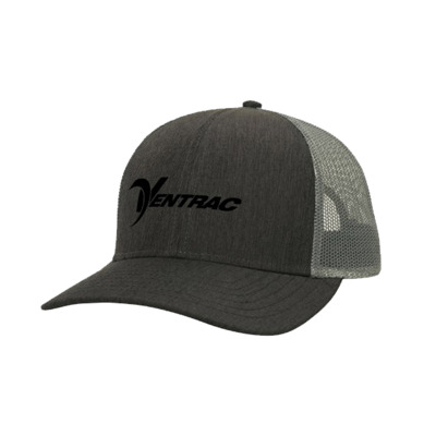 Ventrac Charcoal/Grey Trucker Cap Front Image on white background
