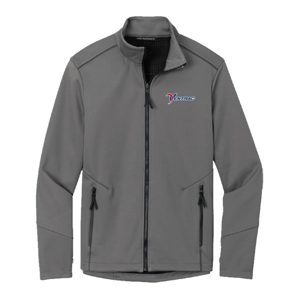 Graphite Tech Soft Shell Jacket Product Image on white background